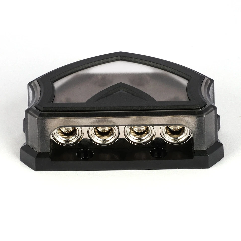 High Performance Power Ground Distribution Block 4-Way 0/2/4 Gauge Professional - Image 2 of 4