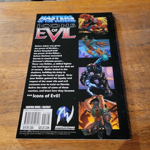 MASTERS OF THE UNIVERSE: ICONS OF EVIL Robert Kirkman 2004 TPB - Picture 2 of 2