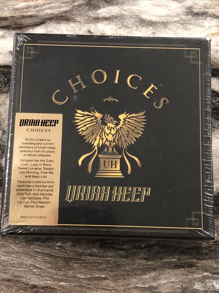 Uriah Heep Choices CD 2021 Box Set UK Import 6 Disc Rare New Sealed - Image 2 of 4
