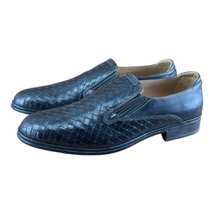 Galizio Torresi Men’s slip on Leather  navy Blue shoes loafers Size 8.5/9|42 EU 5712 Calzoleria Toscana Dress Loafer - Toscana USA main image 2
