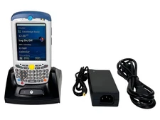 Zebra MC55 Mobile Computer Barcode Scanner w/Battery; Cradle & AC Adapter TESTED