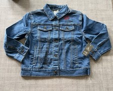 BRAND NEW Disney Mickey Mouse ORIGINAL Denim Jacket Kids Age 7-8