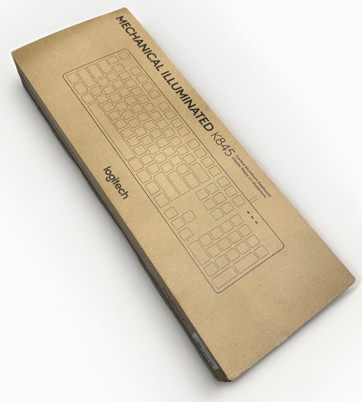 Logitech K845 Mechanical Keyboard Backlit Brown Linear Switches Open Box