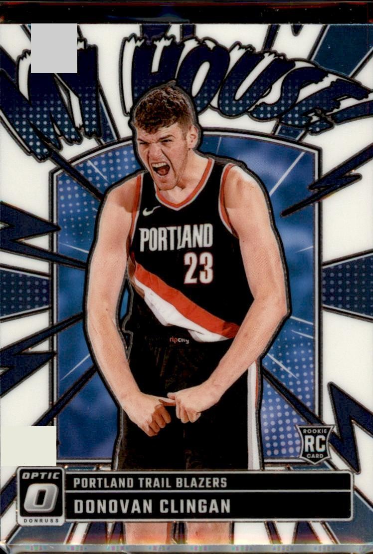 2024-25 Donruss Optic #1 Donovan Clingan My House