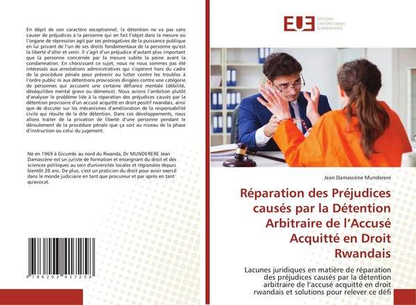 RéParation Des PréJudices CauséS Par La DéTention Arbitraire De L'accusé...-image