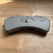 YOGA JK-2S Input AV Selector Connector 3-Way with Headphone, for Retro Devices