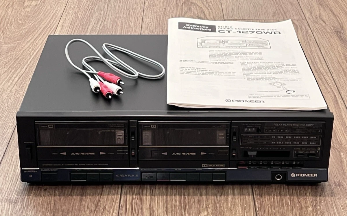 Las mejores ofertas en Pioneer reproductor de cassette en Vintage