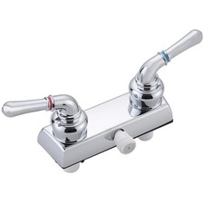 RV Shower Faucet, 4" RV Camper Shower Faucet Valve Diverter with Hot/Cold Han...
