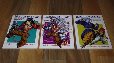 Dragon Ball AF After the Future (Young Jijii) Vol. 1, 3 & 4, Manga, Englisch