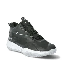 AND1 Men's Heatcheck Black Basketball Shoes Sneakers Mid High Top PICK YOUR SIZE