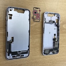 iPhone 14 Purple Back Frame Housing OEM Replacement W Small Parts Grade B