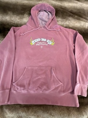 Twenty One Pilots Scaled And Icy Dragon Hoodie Faded Red 2XL Band