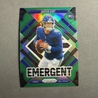 2025 Jaxson Dart Rookie Green Prizm Emergent! Giants
