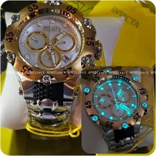 Invicta Venom COBRA Platinum Mother-of-Pearl  Swiss Z60 Chronograph mens watch