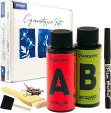 Cyanotype Kit for Sun Prints - Complete Sun Printing Kit with Pre-Measured Cyano