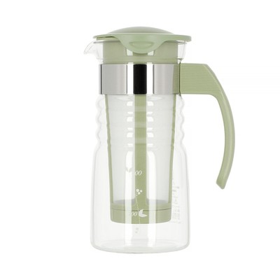 4977642142985 Hario - Mizudashi Tea Pot Mini - Smokey Green Hario