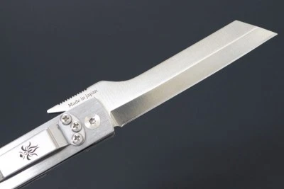 Kanetsune Seki Japón KB-562 Tanzaku-Tou Higonokami AUS-8 mango de acero inoxidable Higo Foto 4 de 4