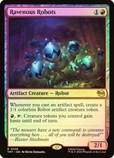 MTG FOIL Ravenous Robots  - Teenage Mutant Ninja Turtles #106