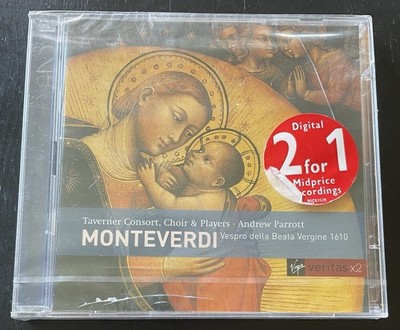 Monteverdi: Vespro Della Beata Vergine 1610-2 CD Set-Holland Import-New & Sealed