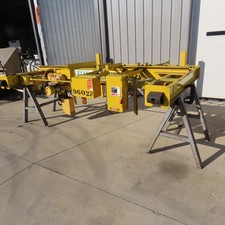 Kelly 2 Ton Top Running Bridge Crane Powered Trolley Hoist 74" Travel 9' Span