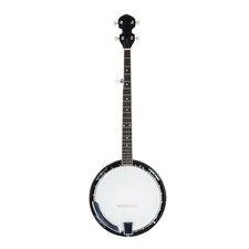 Top Grade Exquisite Professional Wood Metal 5-string Banjo White  Wood Color