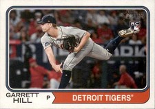 2023 Topps Heritage - Garrett Hill #170 (RC)