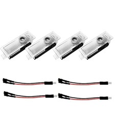 4 Pcs Car Welcome Lights, LED Door Projector Lights, Car Door Light 4pcs bwm