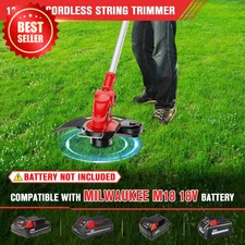 12 IN Cordless String Trimmer 18V Tool Only Auto Feed 6 Spools Wacker US