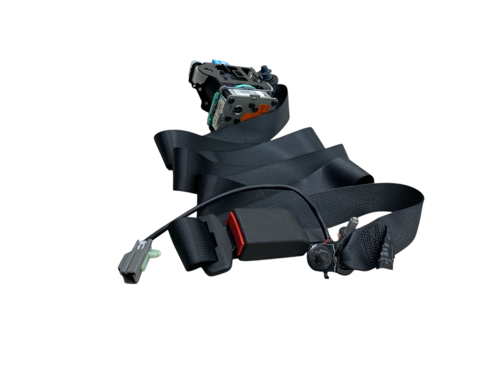 2015 ASTON MARTIN RAPIDE RIGHT REAR SEAT BELT RETRACTOR W/ BUCKLE FD43-611B74-AA