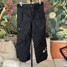 Kids Columbia Bugaboo Black Snow pants Size 10-12
