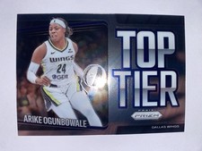 Arike Ogunbowale 2025 Prizm WNBA Top Tier Insert Card #13 Dallas Wings