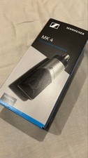 Sennheiser MK4 Condenser Microphone Studio Mic with Holder Used