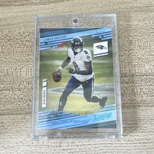 Panini Prestige 2021 Lamar Jackson Xtra Points Blue #22 /25 Baltimore Ravens NFL