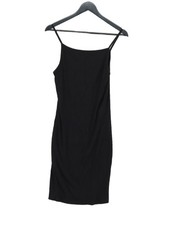 Noisy May Bodycon Midi Dress L in Black