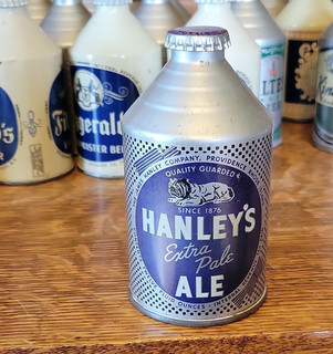#1 Var. Hanley's Extra Pale Ale Cone Top Crowntainer Beer Can w/cap 195(12).