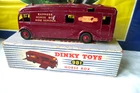 VINTAGE DINKY SUPERTOYS 981 EXPRESS HORSEBOX 'BRITISH RAILWAYS' 1953-60 BOXED.