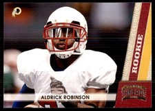 2011 Panini Threads Aldrick Robinson RC RC #156