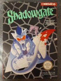 shadowgate nintendo NES complet en boite et notice CIB PAL B NOE FRG 🇩🇪