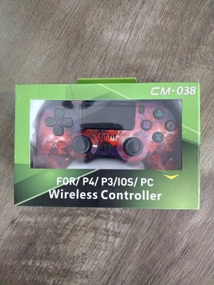 CM-038 Wireless Controller for P4 P3 iOS PC - New in Box #5