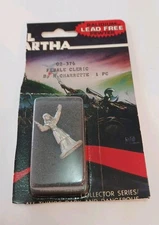 Vintage Ral Partha Female Cleric Metal D&D Miniature Figure 02-376