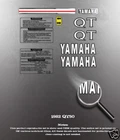 YAMAHA 1982 QT50 DECAL GRAPHIC KIT LIKE NOS