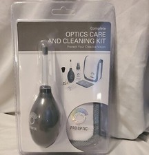 PRO OPTIC Complete Optic Care and Cleaning Kit for Lens New Sealed
