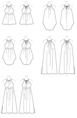 SEWING PATTERN Girls Clothes - Halter Dress Easy Simple Learn to Sew Teen - 7589 | eBay SEWING PATTERN Girls Clothes - Halter Dress Easy Simple Learn to Sew Teen - 7589 | eBay