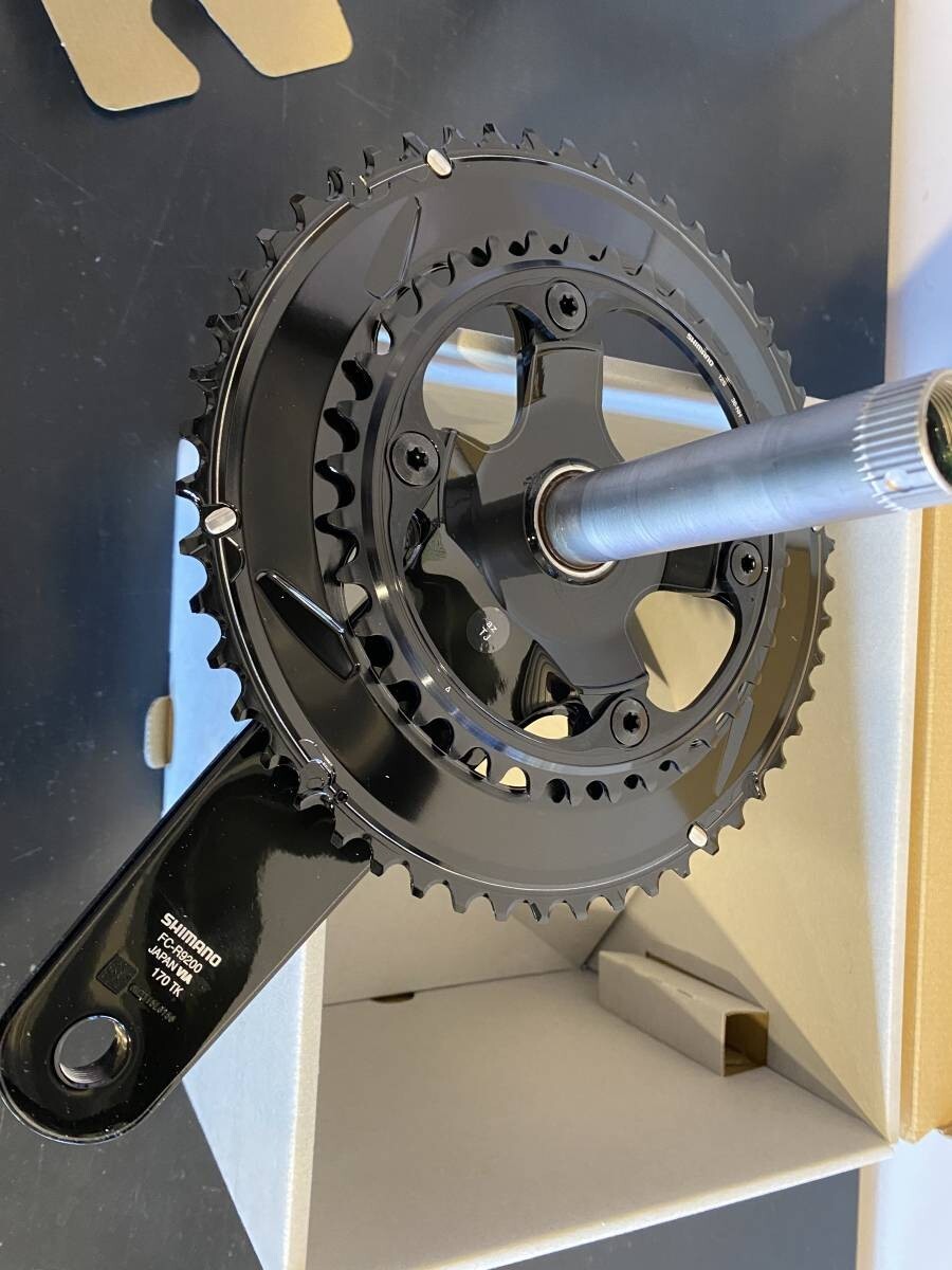 シマノ　Dura ace FC-R9200 170mm Shimano Dura-Ace FC-R9200 Crankset - Components