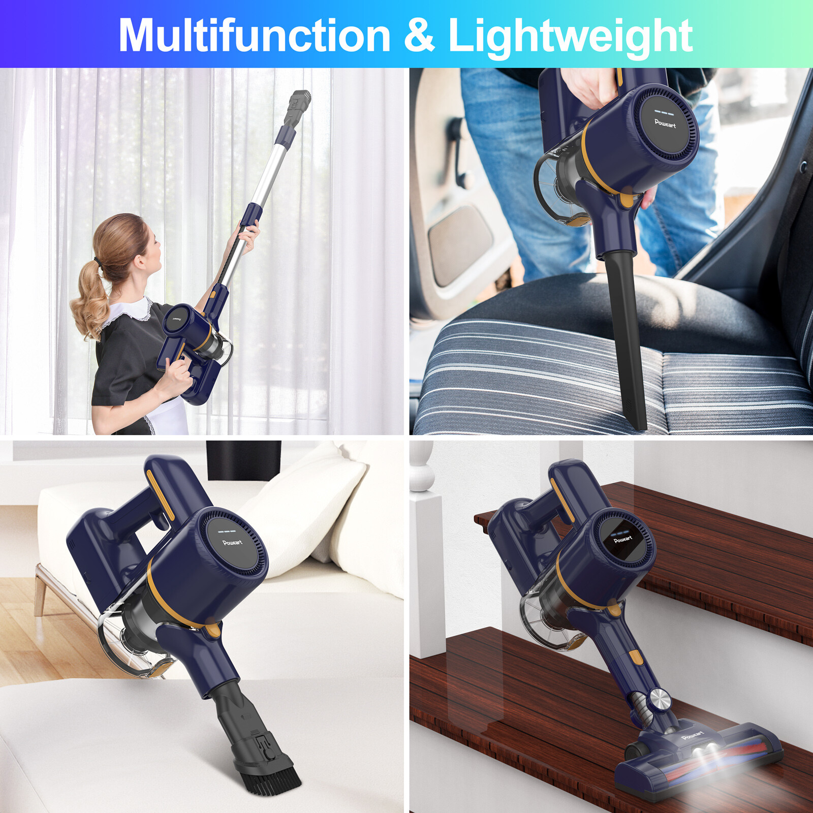 INSE N7S 14000pa Cordless Handheld Stick Upright Vacuum Seller