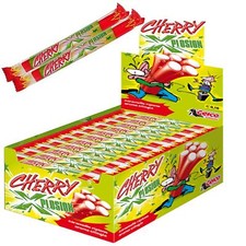 100 Caramelle Ripiene Goleador Cherry Xplosion Gusto Ciliegia Confezione