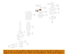 HONDA OEM 07-22 CR-Z Struts Components-Strut Mount Washer 90551SAA000