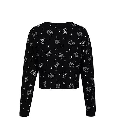 CONVERSE Official Miley Cyrus Thick Sweater Women Black 10016935