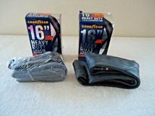 Lot Of 2 " NIB " Goodyear 16" 1.75 to 2.125 Bicycle Tubes " GREAT ITEM "