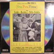 One, Two, Three: Letterbox Widescreen Edition  laserdisc 